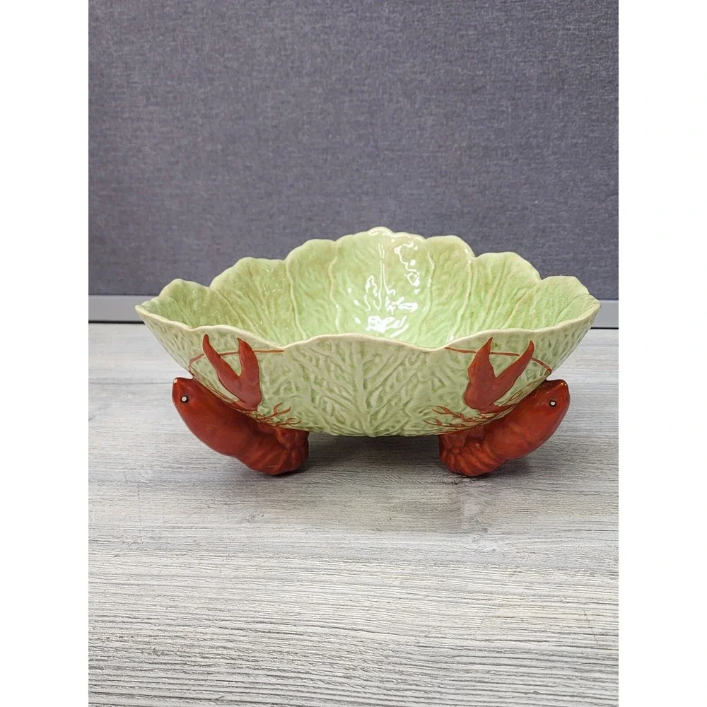 Lobster/Crawfish Cabbage‎ Leaf Lettuce Bowl & Salad Serving Utensils